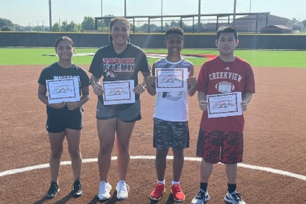 CARROLLTON – FARMERS BRANCH ISD: Students Participate in Summer Athletic Camps