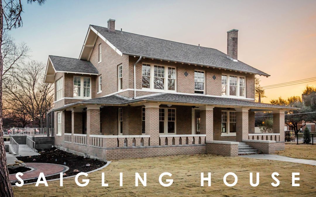 Saigling House Is Now A Historic Landmark in Plano