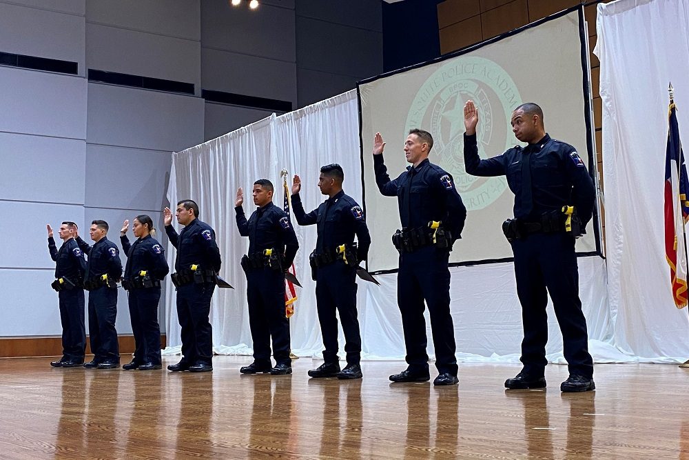 CITY OF MESQUITE: Mesquite Police Department Basic Peace Officer Course reaches milestone, graduates 100 recruits