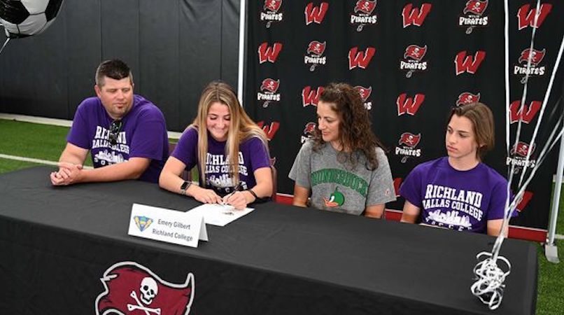 Richland College secures commitment from Wylie graduate Gilbert