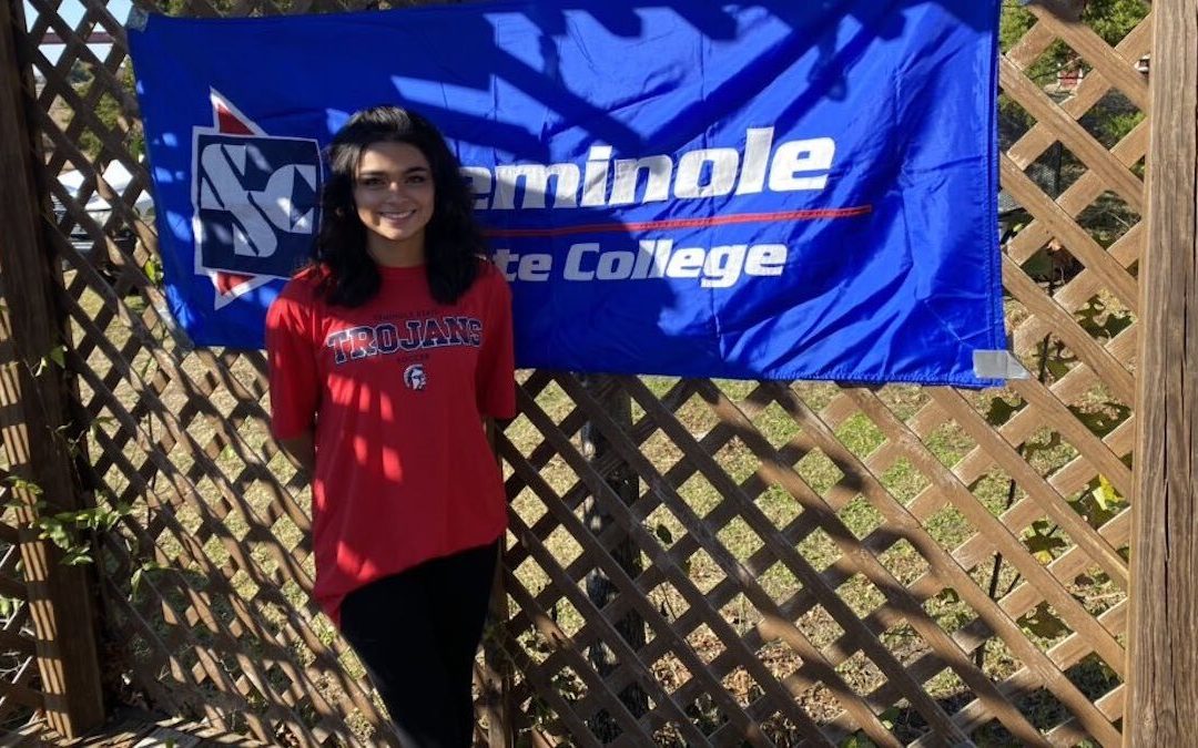‘Welcome to the Trojan family’: Curiel signs with Seminole State College