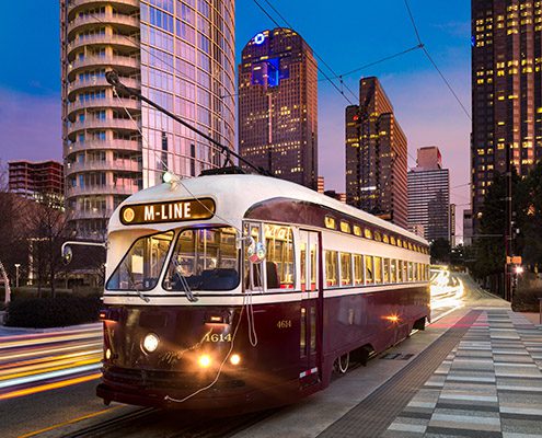 Dallas’ M-Line Trolley Marks 32 Years of Service