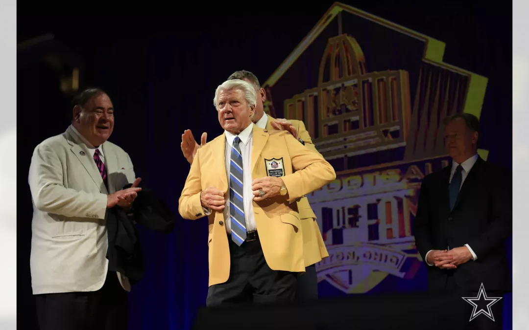Jimmy Johnson Inducted to Hall of Fame, Cowboys Ring of Honor