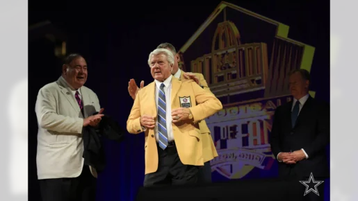 Jimmy Johnson Inducted to Hall of Fame, Cowboys Ring of Honor