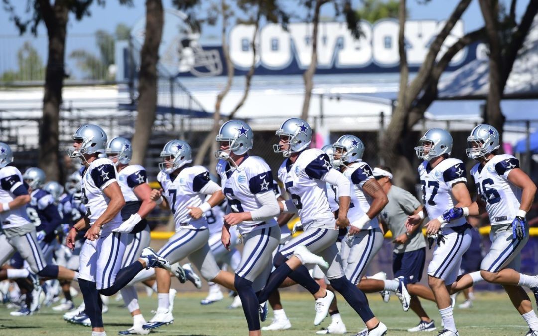 Dallas Cowboys Arrive at Training Camp in Oxnard with Big Expectations