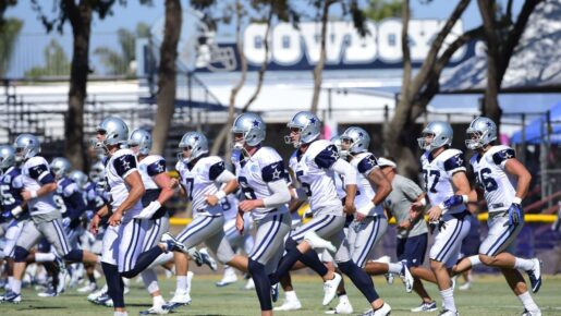 Dallas Cowboys Arrive at Training Camp in Oxnard with Big Expectations