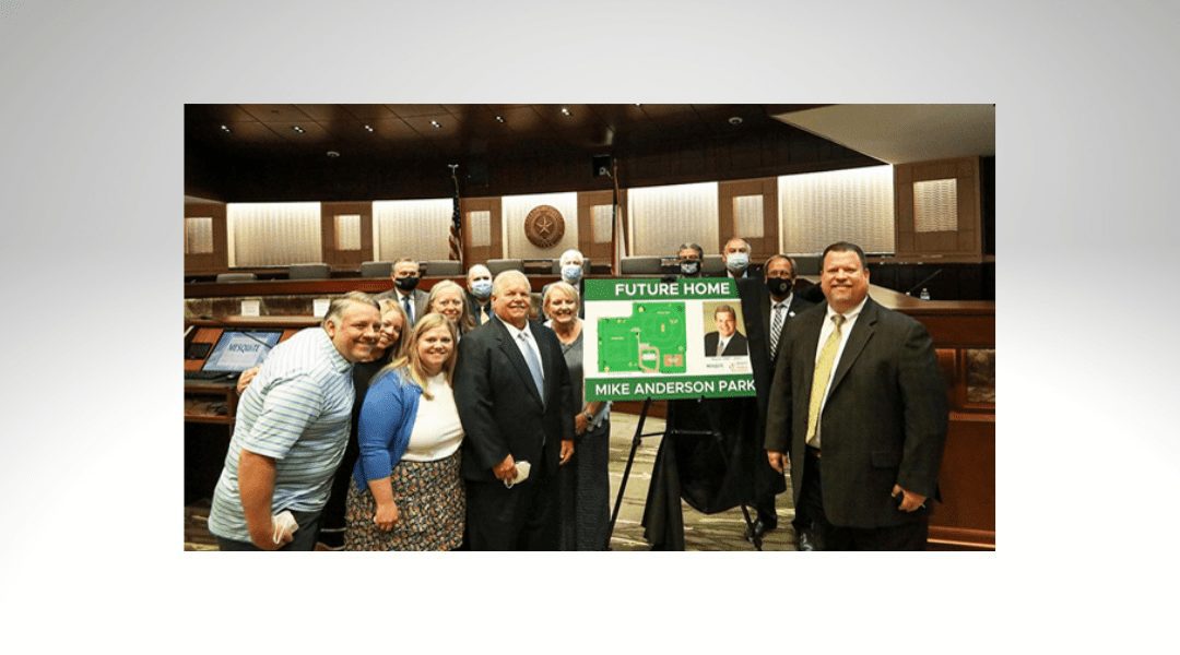 Mesquite nombra parque en honor a ex alcalde