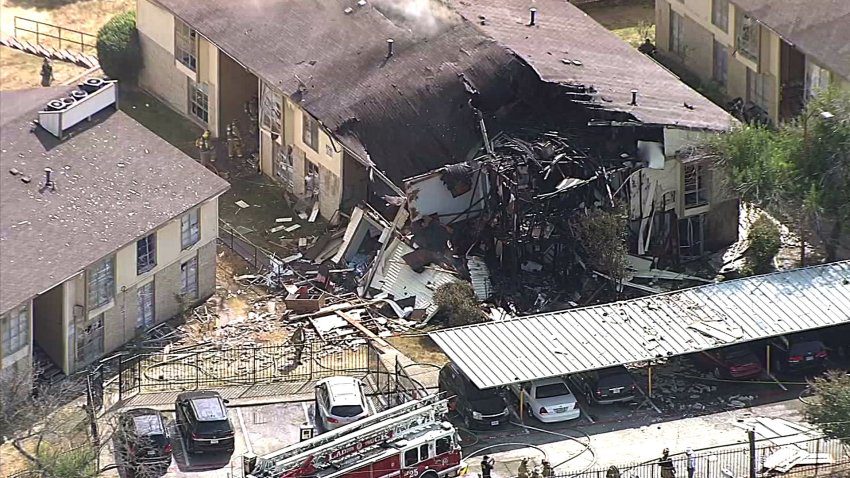 Explosion Devastates Oak Cliff Apartment Complex, 8 Injured