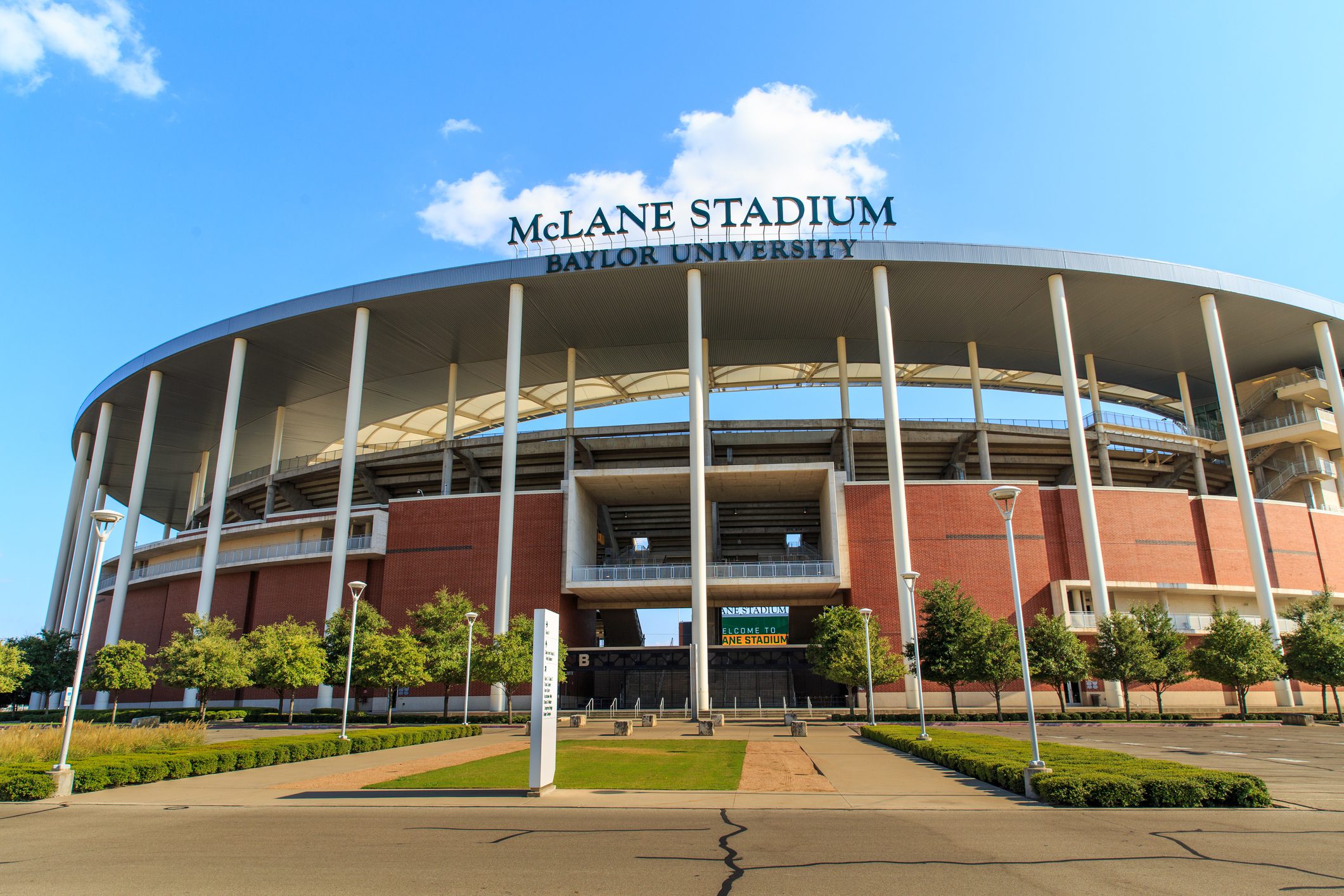 McLane Stadium in Waco Texas
