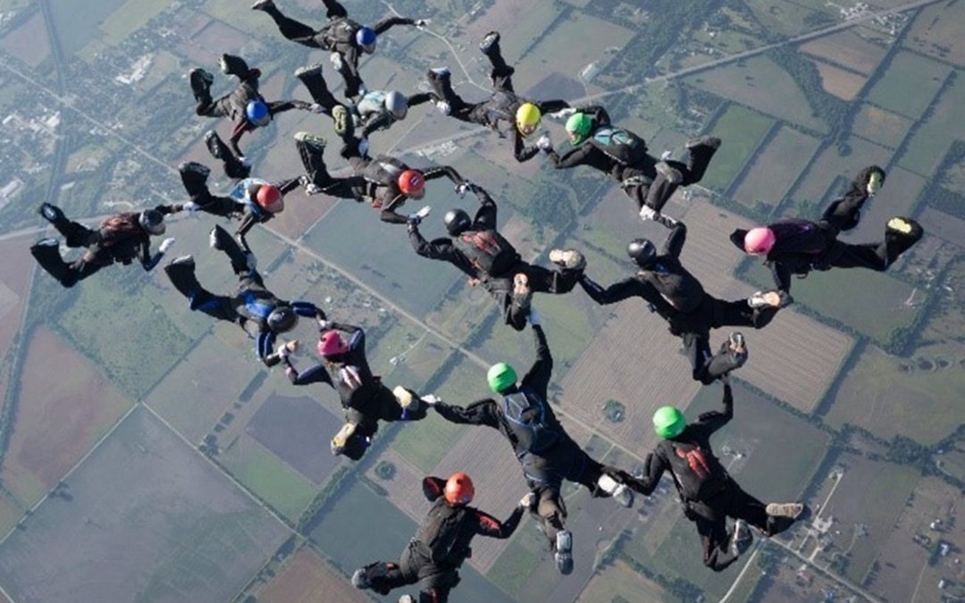 Skydivers Honor 9/11 Heroes in Dallas Skies