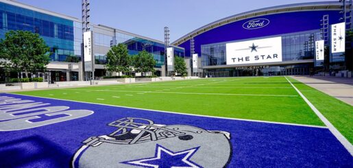 Dallas Cowboys Practice With Packed Stands in Frisco