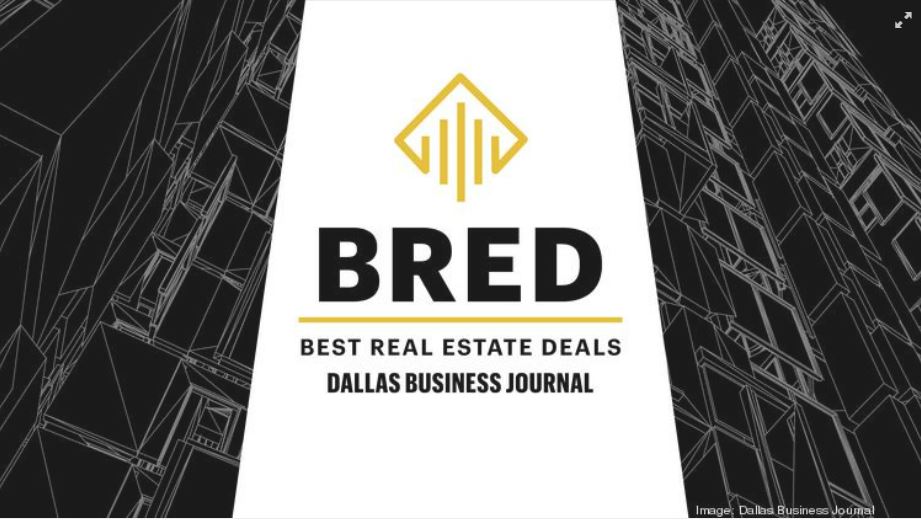 Dallas Business Journal Awards Best Real Estate Deal
