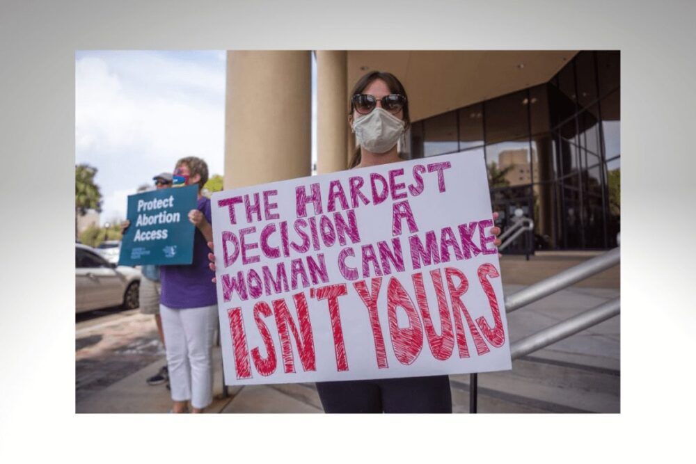 Pro-Abortion Protest in Dallas