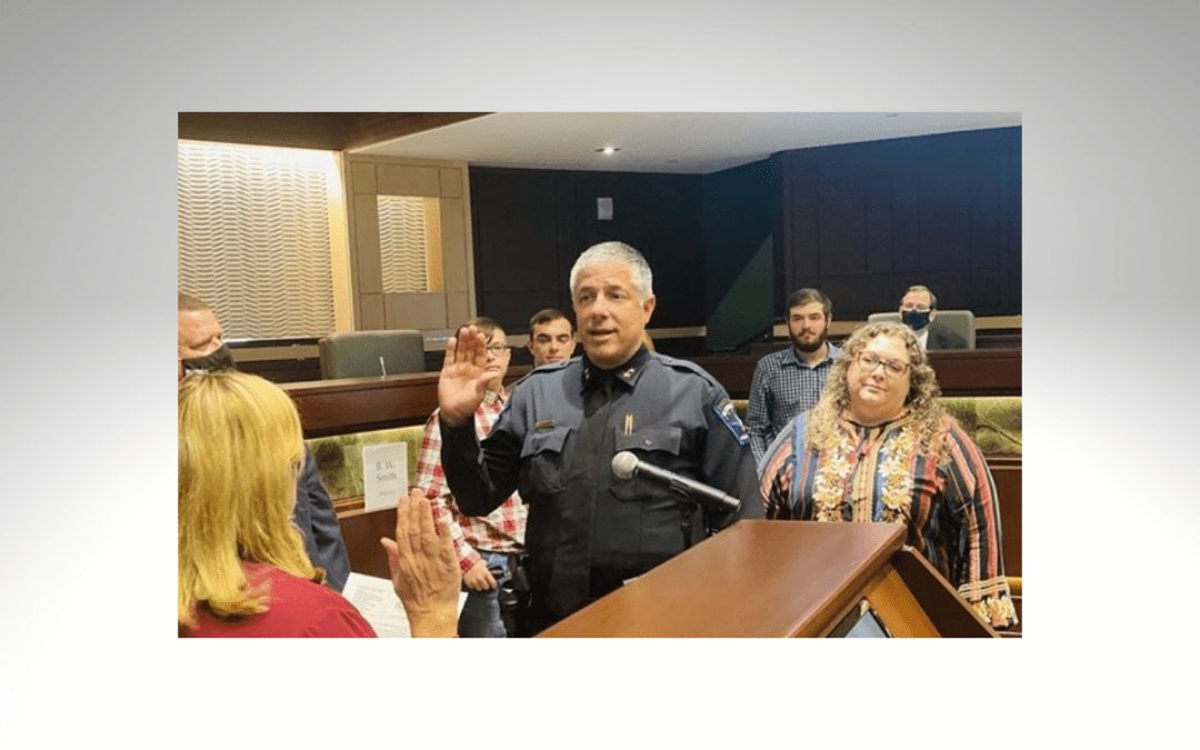 David Gill Sworn in as New Police Chief