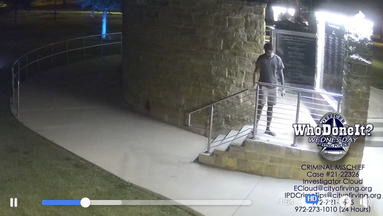Police Looking for Man Who Caused Damage to Gandhi Memorial