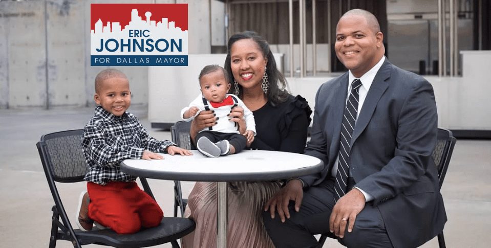 Mayor Johnson and family