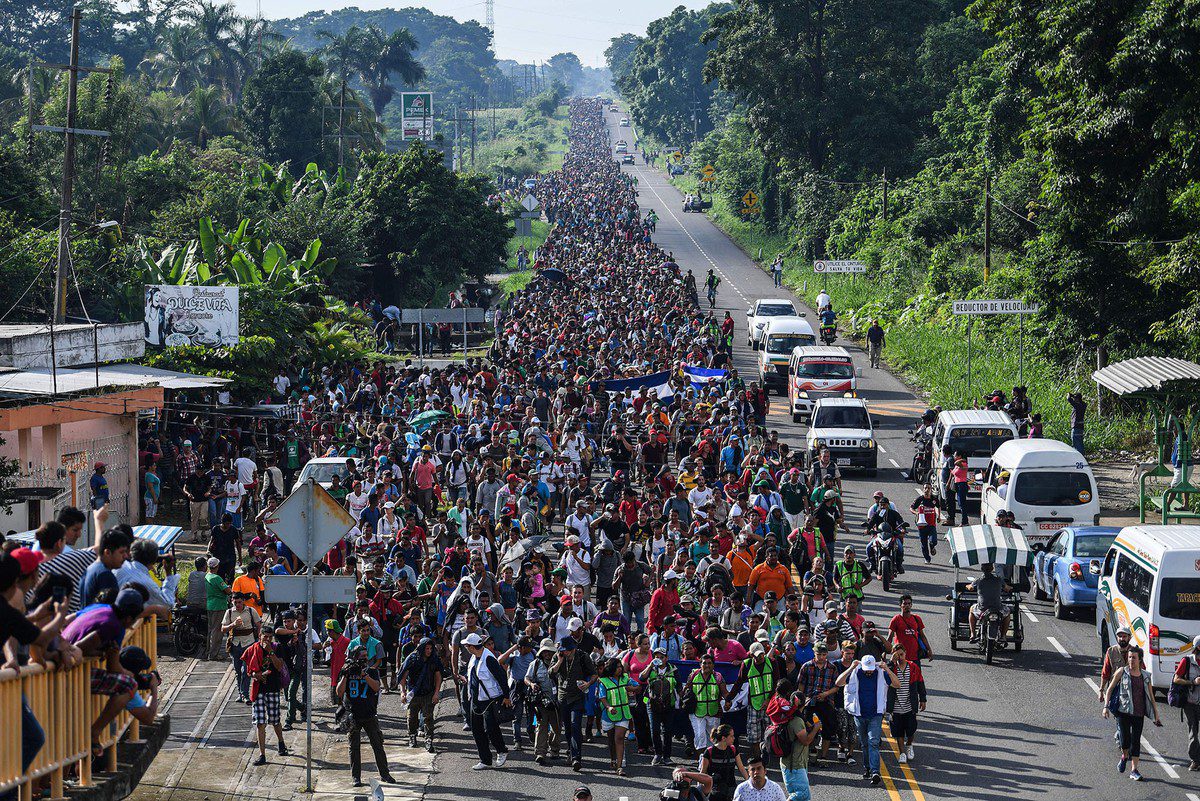 Migrant Caravan in Mexico