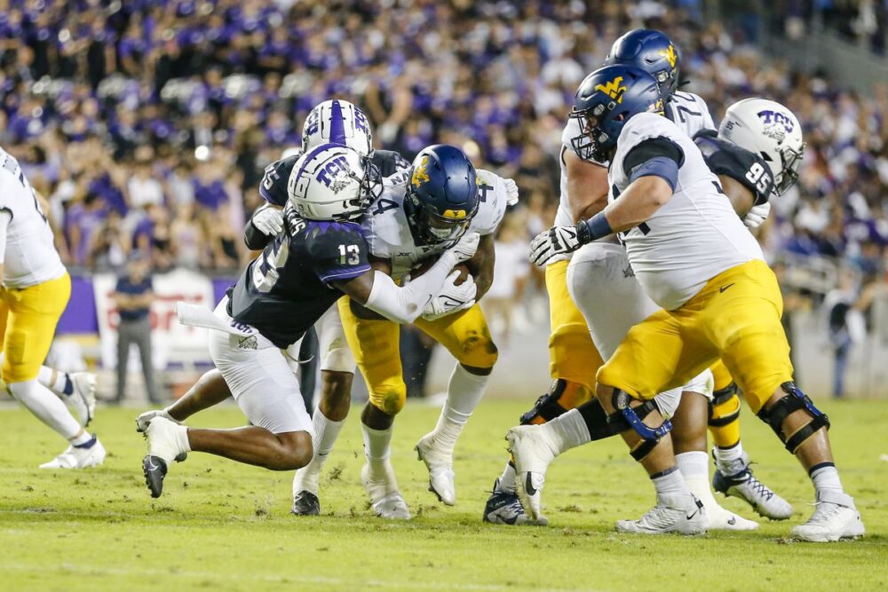 TCU Horned Frogs Lose at Home to WVU Mountaineers