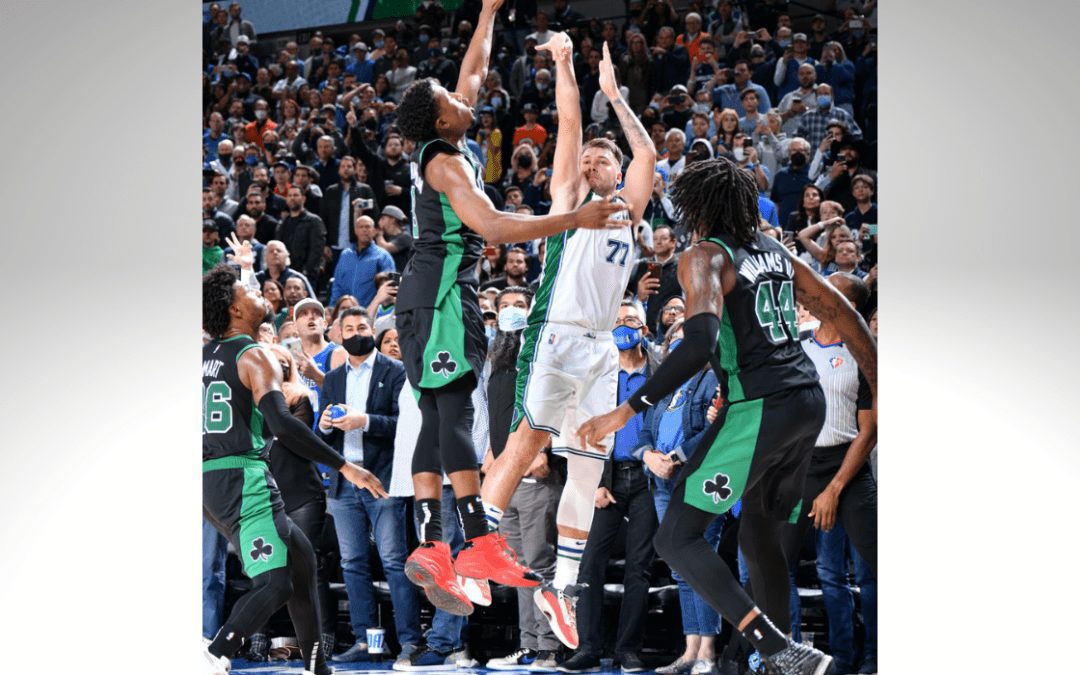Emocionante tiro de tres puntos de Luka Dončić para levantar a los Mavericks sobre los Celtics