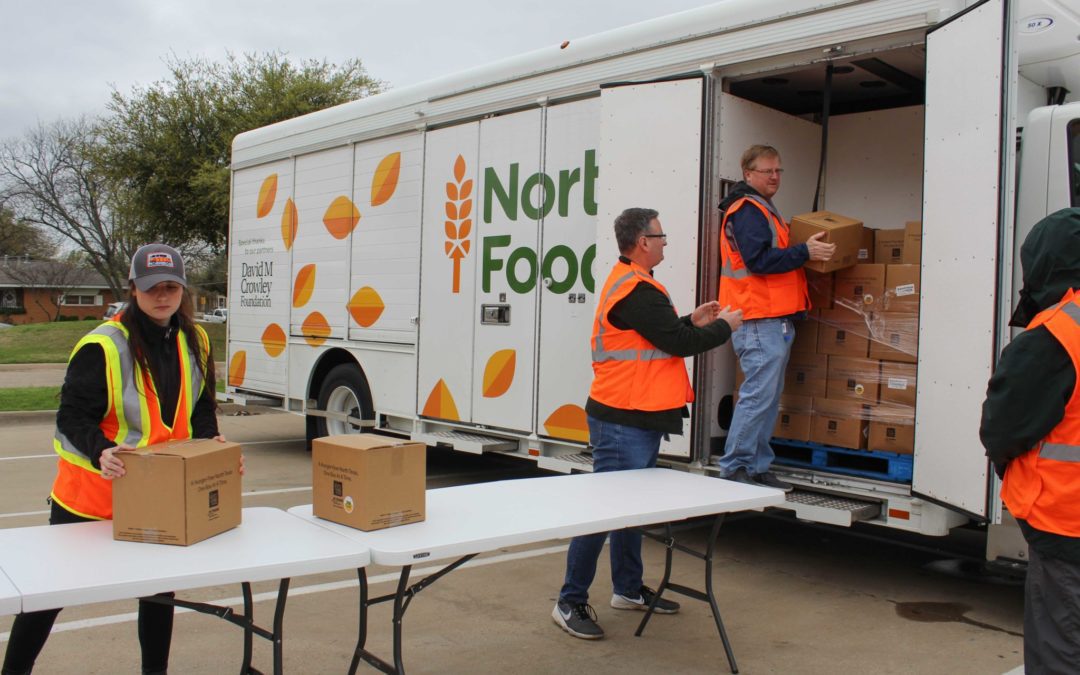 Food Banks and Churches Donate to Thanksgiving Food Distribution