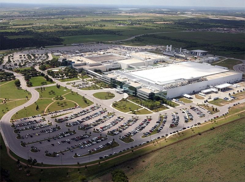 Samsung Facility currently in Austin. New facility planned for Taylor, TX.