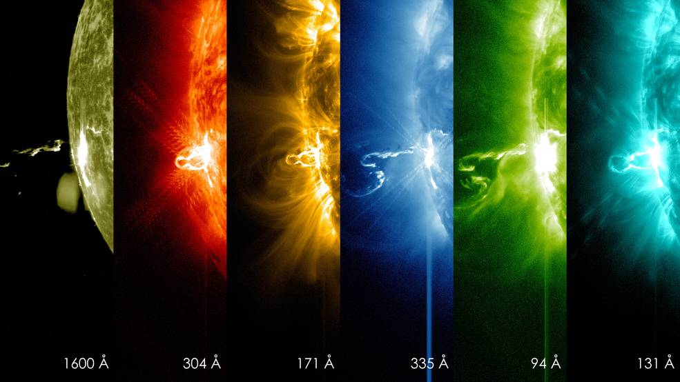 Intense Solar Flare May Disturb Earth Geomagnetic Weather
