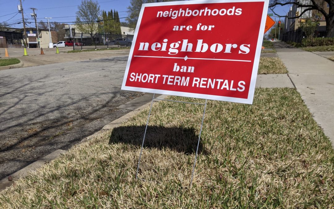 City of Dallas Forms Task Force to Regulate Short-Term Rentals