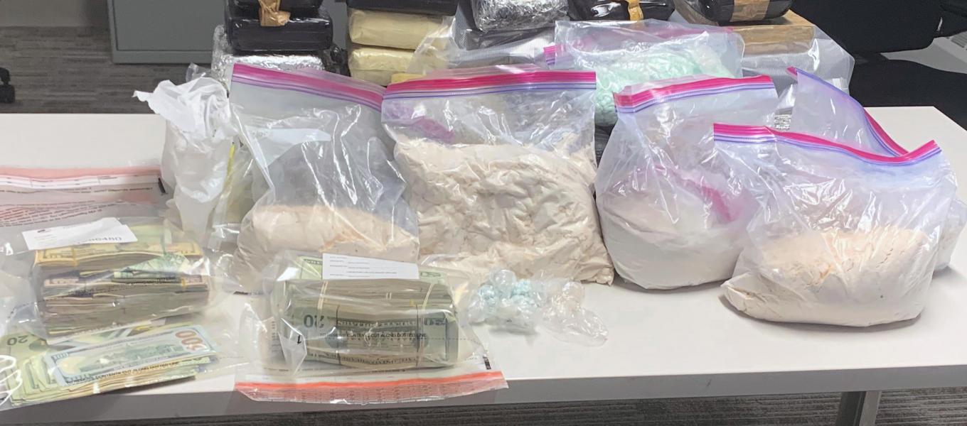26,000 fentanyl pill, 48 kilograms of fentanyl-heroin & 1 kilogram of cocaine