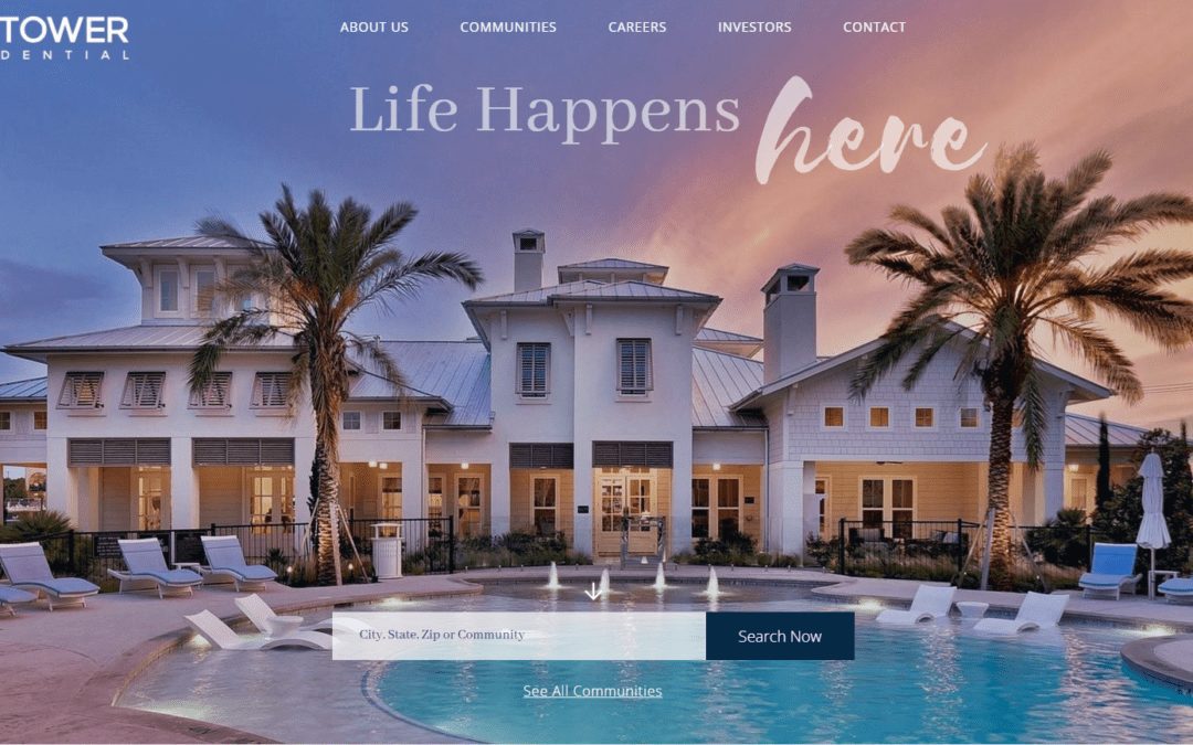 Lantower Residential Reveals New Website by Spherexx