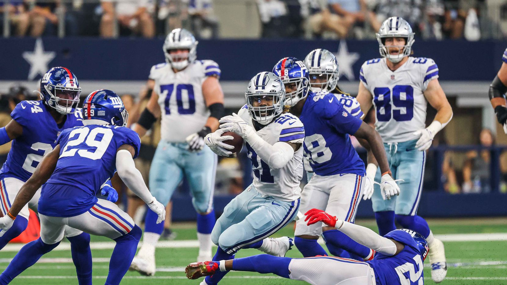 Dallas Cowboys Crushing Defeat of New York Giants