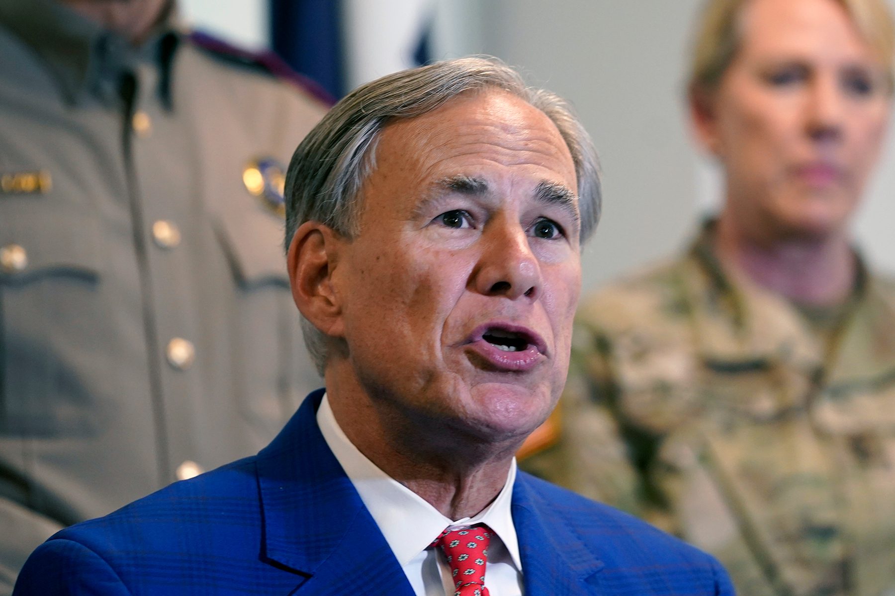 Governor Greg Abbott under fire from Republican Primary Challengers for Issues in Texas National Guard