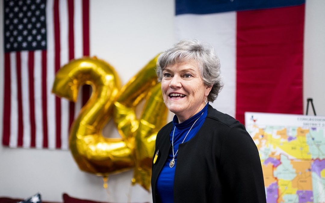 Kim Olson se postula para presidente del Partido Demócrata de Texas