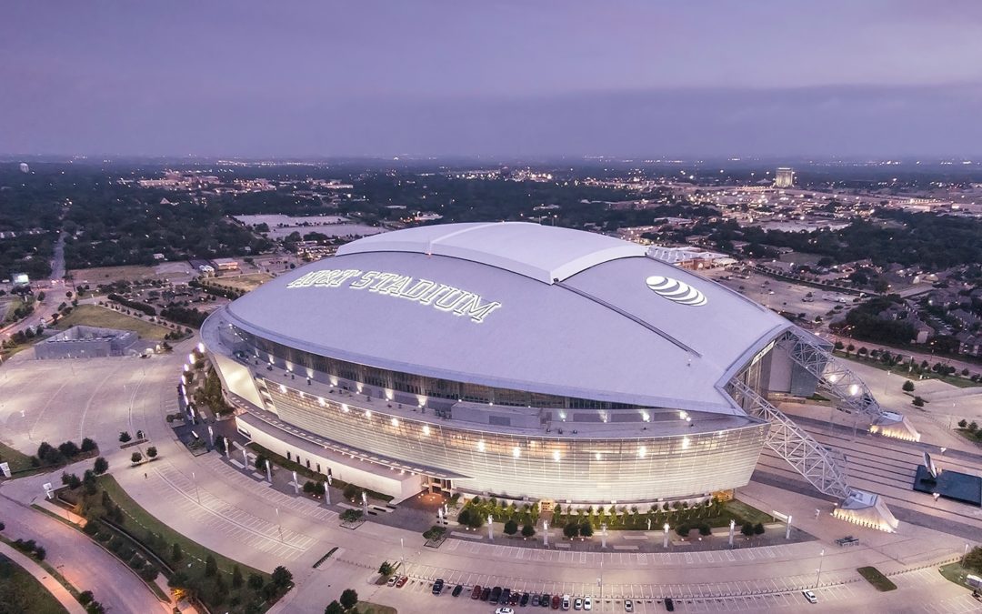 Estadio de los Cowboys sede de la semifinal de fútbol americano universitario