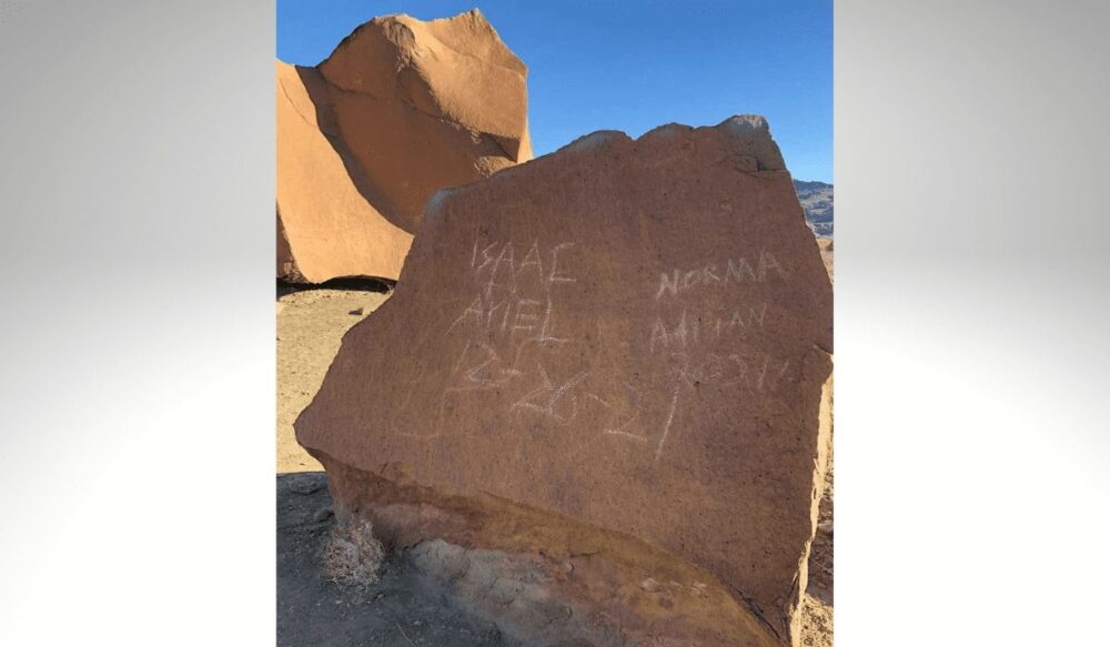 Ancient Rock Art at Big Bend Permanently Damaged by Vandals