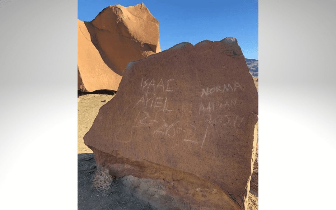 Ancient Rock Art at Big Bend Permanently Damaged by Vandals
