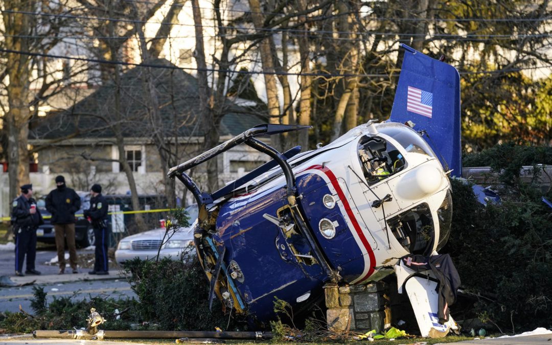 Medical Helicopter Crashes Near Church While Transporting Child
