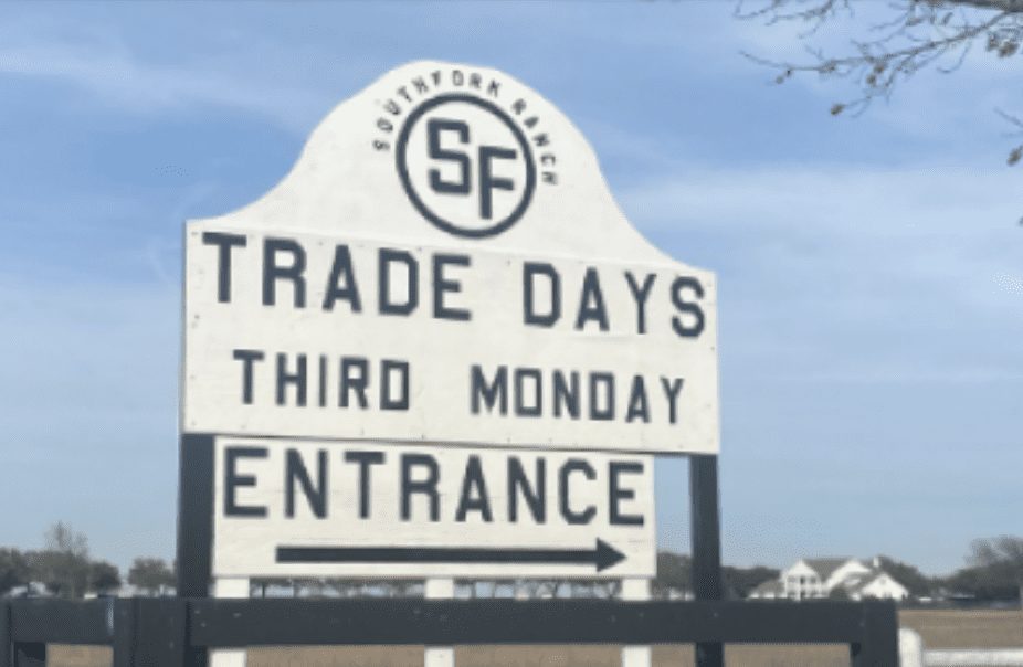 Historic Southfork Ranch Hosts Third Monday Trade Days
