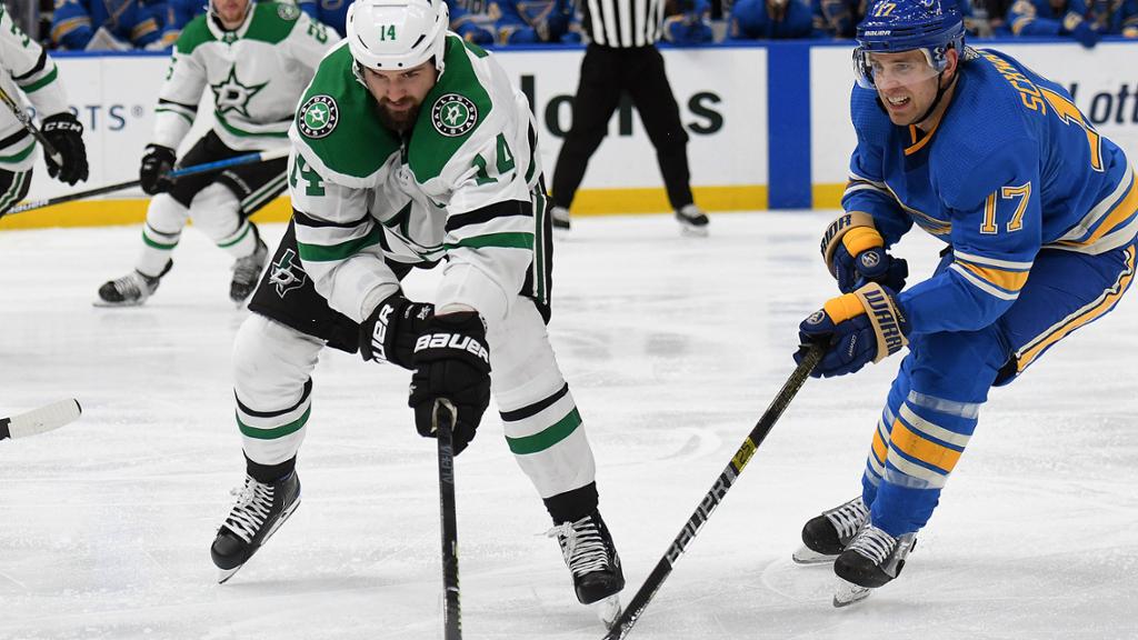 Stars 4-Game Win Streak Ends with Last-Minute Loss to St. Louis
