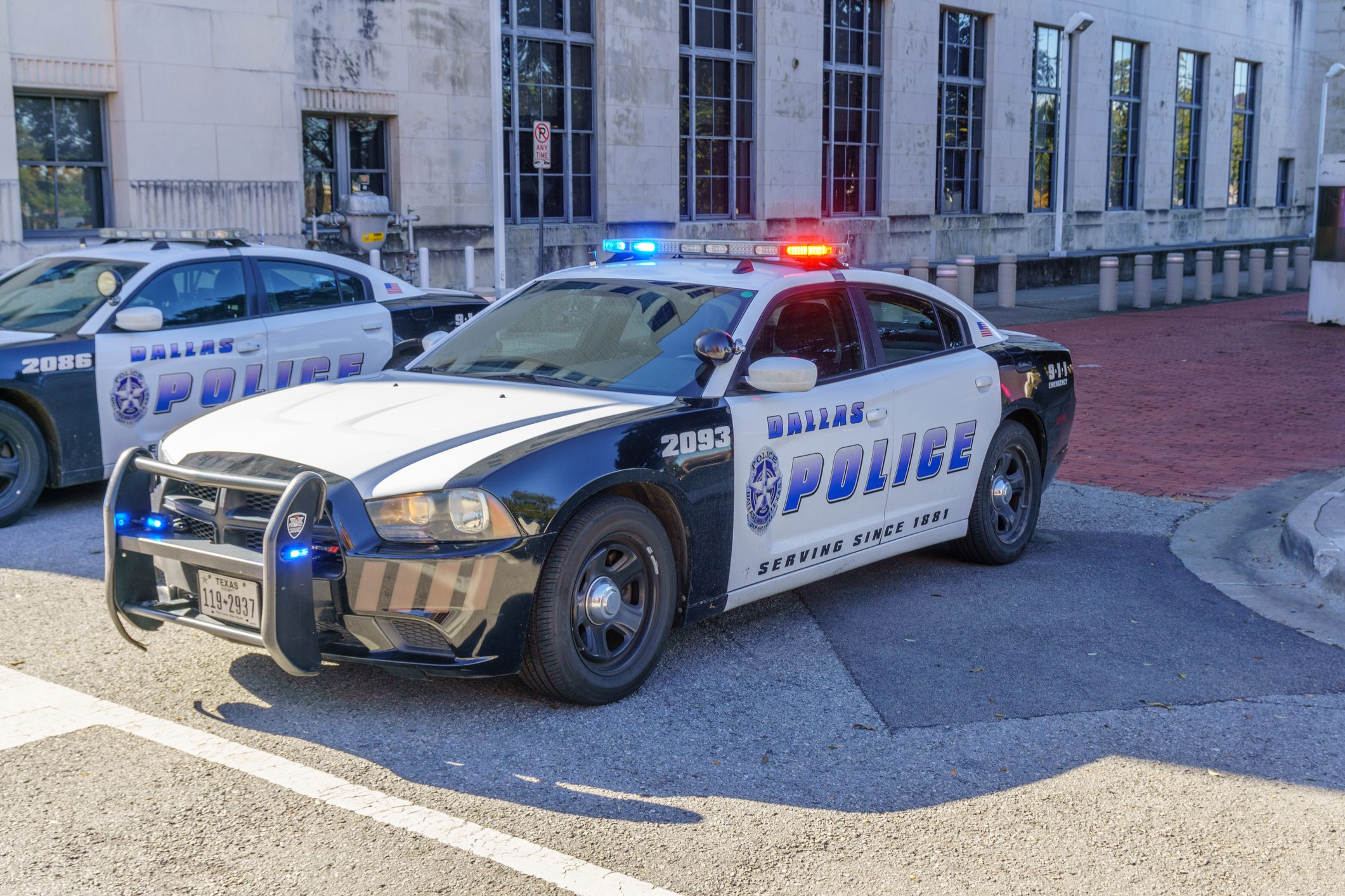 Dallas Police car
