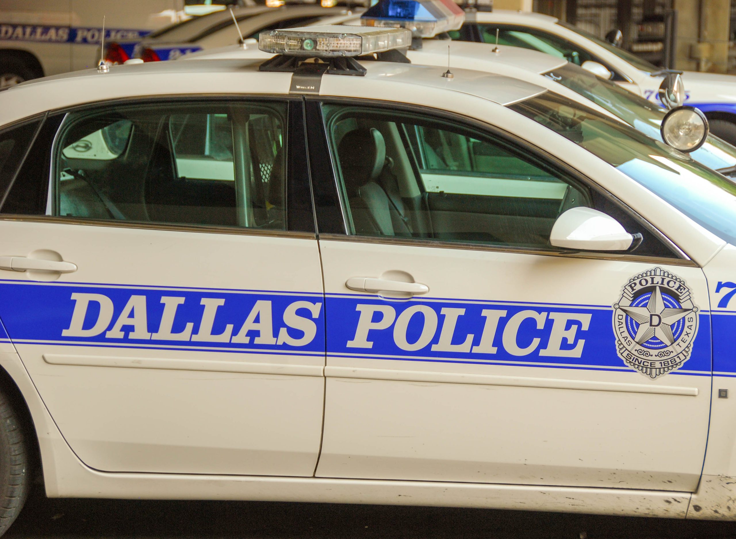 Dallas Police Department patrol car
