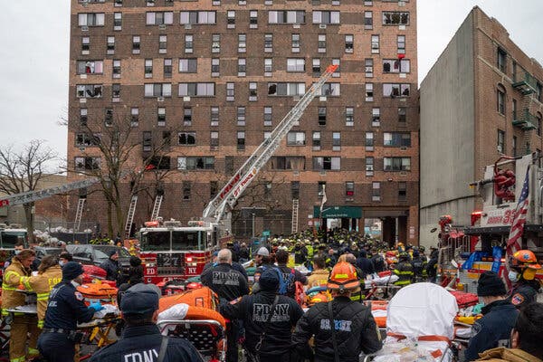 Apartment Fire Leaves 19 People Dead