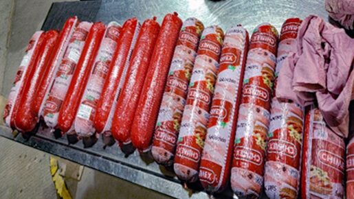 243 Pounds of Prohibited Bologna Confiscated by El Paso Border Patrol