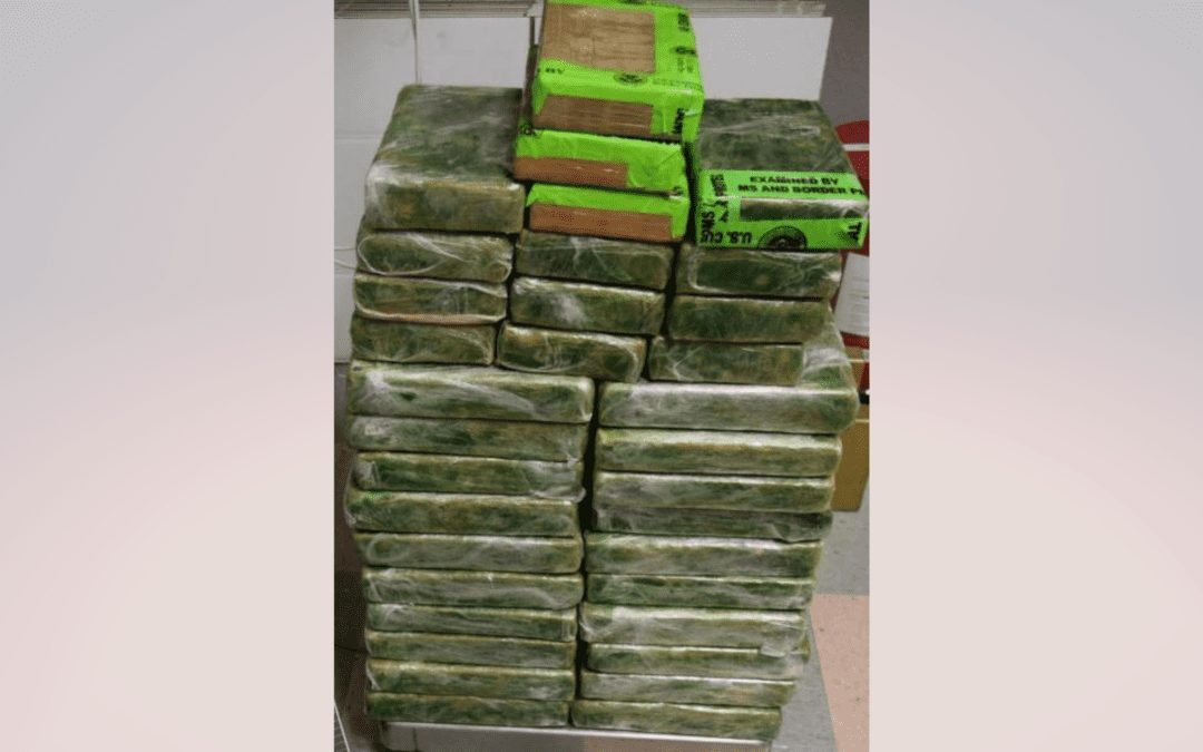 CBP Seized $1.6 Million Worth of Cocaine at Border