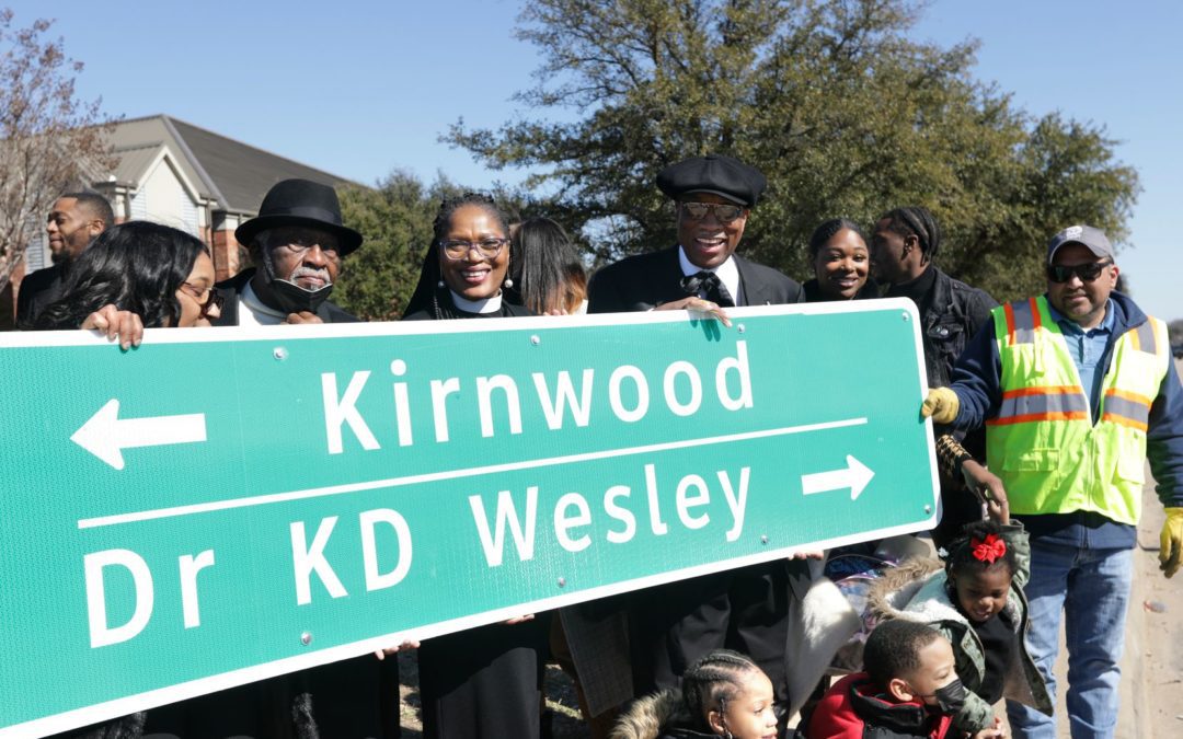 Church Celebrates Renaming of Street after Late Pastor, Dr. Wesley