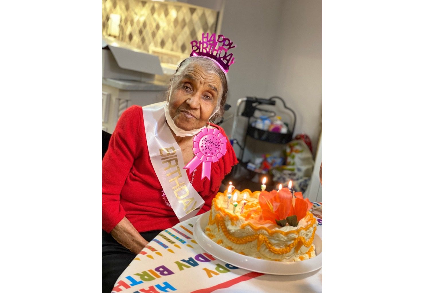Geneva McGaughey Celebrates her 100th Birthday with her Family