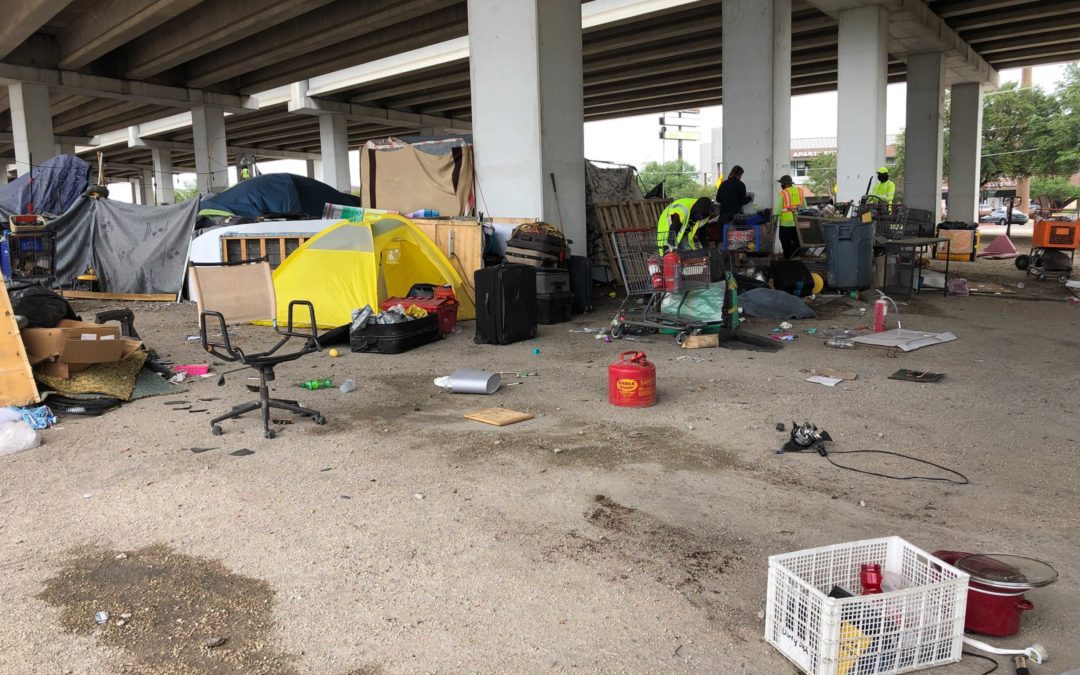 Local Group Claims City of Dallas is Still Not Addressing Homeless Camps