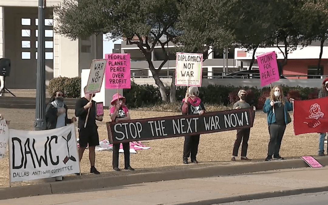 North Texans Rally against War with Russia