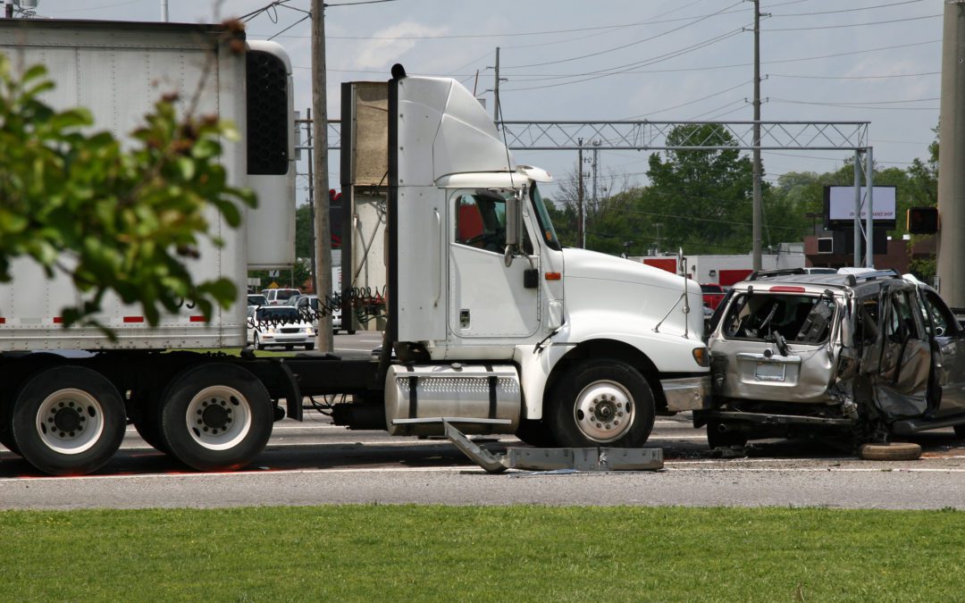 Police Officers Struck by 18-Wheeler while Assisting in Separate Crash