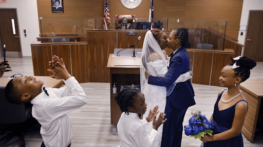 Multiple Couples Wed in Dallas on 2/22/22