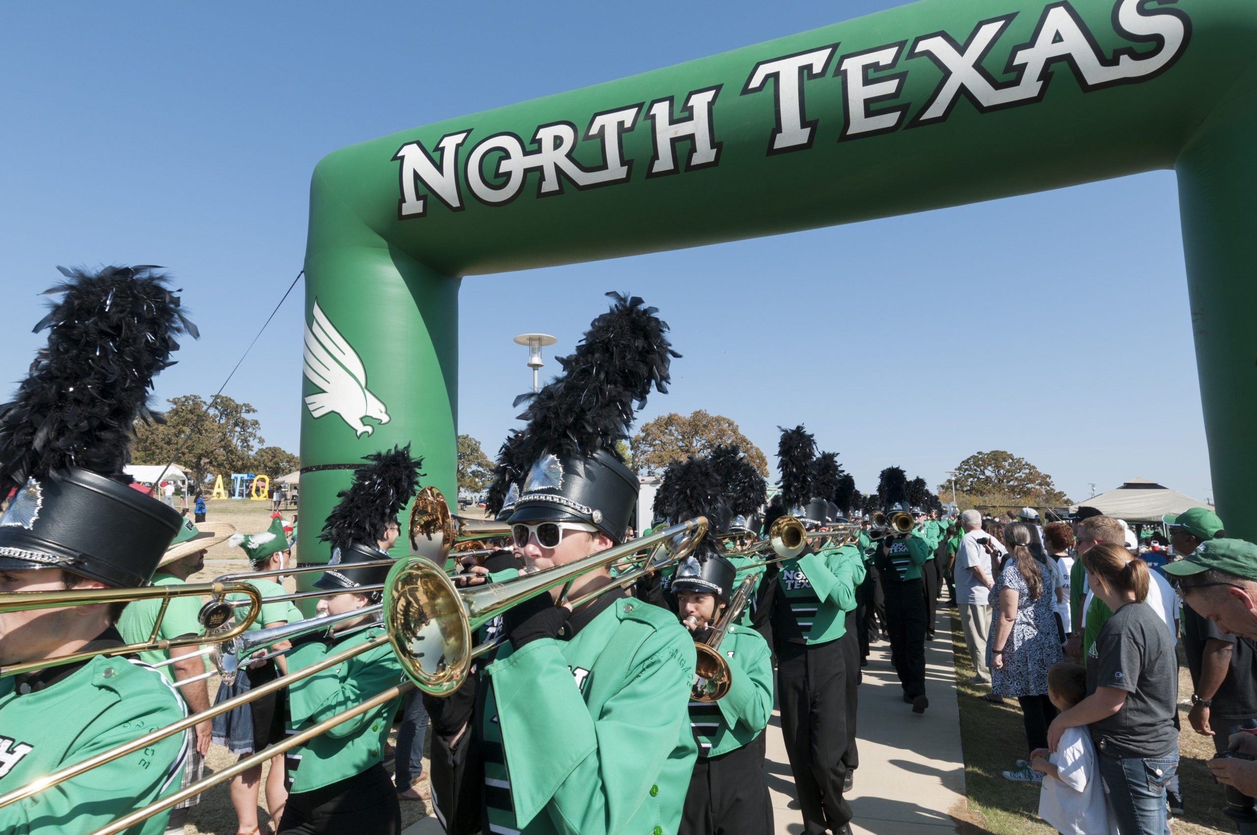 UNT marching band